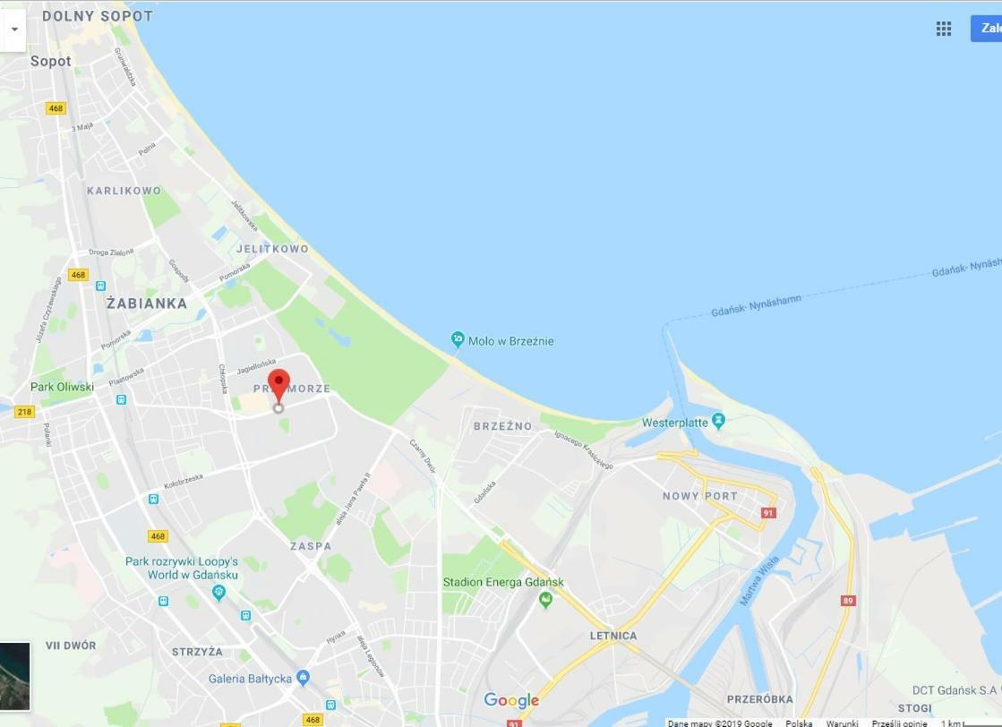Апартаменти Amber 2 - 4 Oceany - Widok Na Morze, Taras, Parking Гданськ